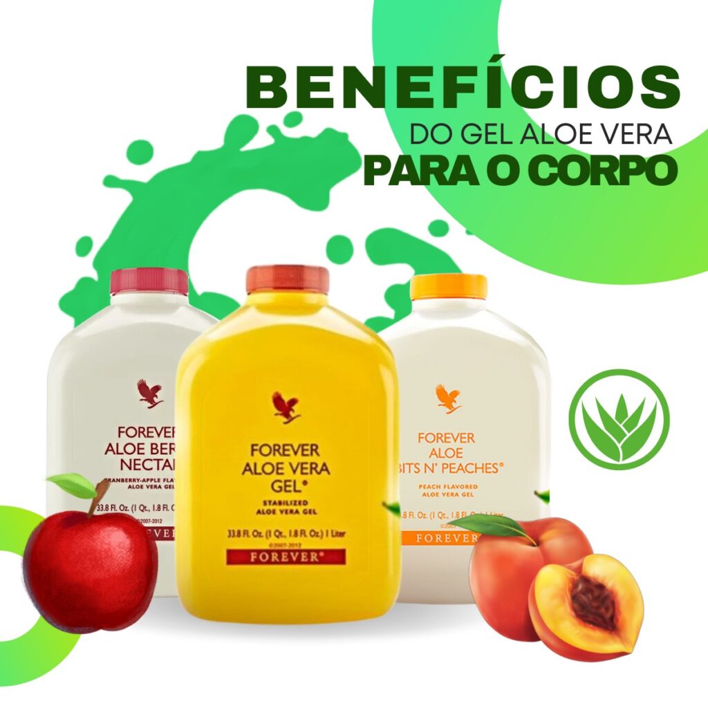 Forever Aloe Vera Gel Suco Natural Vegano Puro Babosa 8064