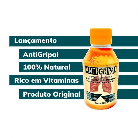 --Xarope Expectorante Antigripal - 100% Natural - ForeverBylu