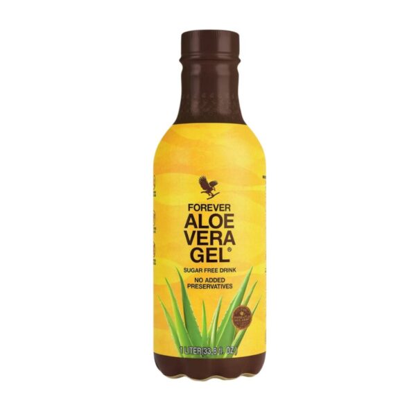 Forever-Aloe-Vera-Gel-Suco-natural-de-babosa-vegano-sem-conservantes-embalagem-de-1-litro