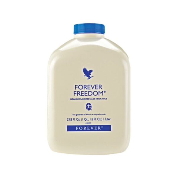 Forever-Freedom- -Suco-Aloe-Vera- Sabor-Laranja-foreverbylu